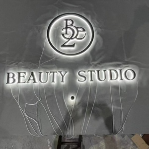 Création de Logo, lettres rétroéclairées personnalisées, panneaux publicitaires, bureau, panneau mural Led, Logo, panneau d'affaires intérieur - Product Image 5