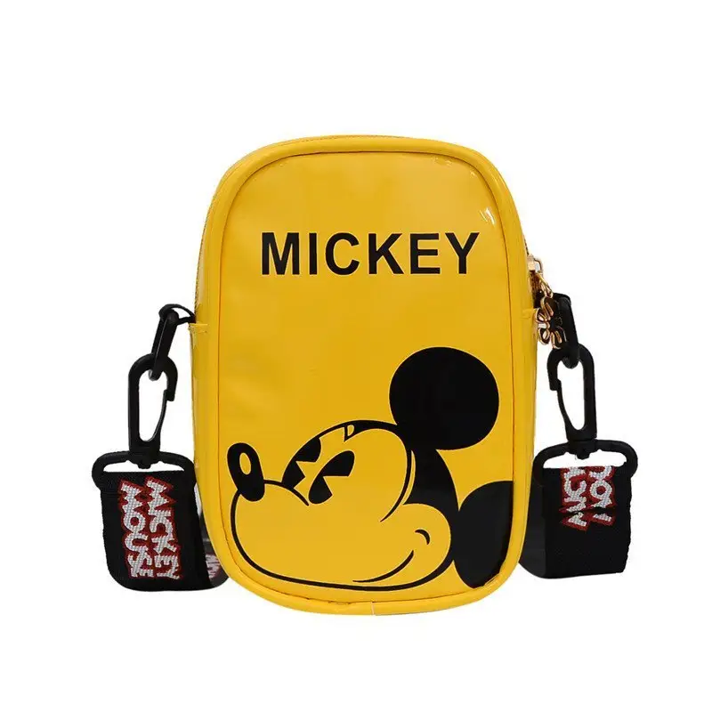Wholesale Mini PU Mickey Wallet Customized Logo Cute Cartoon Mouse Messenger Bag Children's Fashion Shoulder Bags