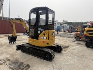 Máquina excavadora hidráulica Cat303.5E de alto rendimiento, original japonesa, de segunda mano, con pocas horas de trabajo, en stock. - Product Image 3