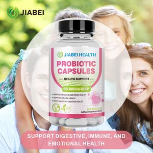 Capsule probiotiche per adulti personalizzate dalla fabbrica di Jiabei integratori alimentari per aiutare a mantenere un sistema digestivo sano - Product Image 3