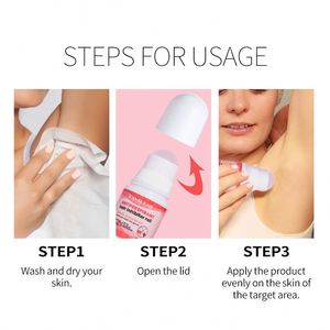 Déodorant anti-transpirant en <span class=keywords><strong>stick</strong></span> Lanthome Private Label, biologique, naturel, végétalien, inhibiteur de croissance des poils, roll-on pour femmes et hommes - Product Image 6