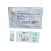 Cassette de Prueba de Drogas en Orina 5 en 1 SculpMed THC/AMP/MOP/MET/BZO