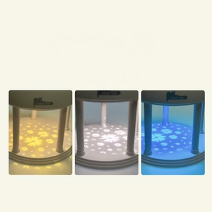 Rechargeable Rotating LED Projector Dimming Table <strong>Lamp</strong> for Bedroom Living Room Study Hotel - Unique Design - Product Image 2
