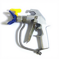 Pistol Semprot Tanpa Udara Tekanan Tinggi, GRC 2 Jari atau 4 Jari Perak Plus Pistol 246240