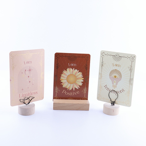 Carta di affermazione giornaliera per il Set con espositore e scatola decorativa fatta di carta Premium piena di <span class=keywords><strong>messaggi</strong></span> positivi - Product Image 4