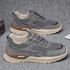 <span class=keywords><strong>Zapatillas</strong></span> <span class=keywords><strong>de</strong></span> Running Retro para Hombre con Diseño <span class=keywords><strong>de</strong></span> Malla Transpirable para Todas las Estaciones, Caminar al Aire Libre y Deportes Casuales, Estilo Minimalista - Product Image 1