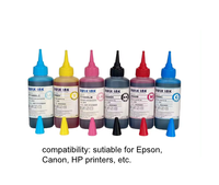 Tinta Sublimasi Isi Ulang Berkualitas Tinggi 100/250/500/1000ml untuk Printer EPSON, Premium, Murah, untuk Transfer Printing