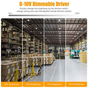 US stock <b>led</b> workshop <b>light</b> factory bay <b>light</b> <b>led</b> high bay <b>lights</b> garage bay <b>light</b> <b>led</b> warehouse lighting - Product Image 6