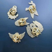 Broche émail ruban rose Semaine de sensibilisation au cancer du sein Cadeau souvenir Sac à dos Chapeau Écharpe Bouton Badge Espoir Ruban rose Épinglette