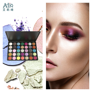 Palette d'ombres <span class=keywords><strong>à</strong></span> <span class=keywords><strong>paupières</strong></span> en plastique, Logo personnalisé, beauté de votre œil, 35 couleurs, marque privée, paillettes et ombres <span class=keywords><strong>à</strong></span> <span class=keywords><strong>paupières</strong></span> mates - Product Image 2
