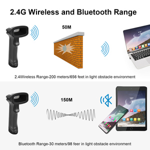 HC-655W JR Máy Quét Mã Vạch Không Dây 2D Cầm Tay 1D-2D Thiết Kế Độc Đáo Bán Chạy, Thương Hiệu Nhà Máy Cho Kho. - Product Image 3