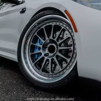 Velg EATOP Custom 2-Piece Multi Spokes Forged Alloy Polishing Chrome 5x114.3 5x130 5x120 18-24 Inch untuk BMW Porsche 911
