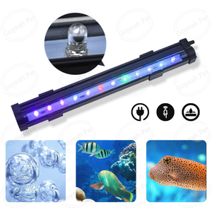 1-8W Aquarium Light <strong>Bubbler</strong> Submersible <strong>Fish</strong> Tank Light with Air Bubble Hole - Product Image 3