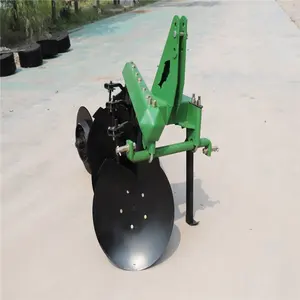 Traktor Scheiben pflug Stahl Furchen pflug für landwirtschaft liche Maschinen mit CE 15 PS Traktor zubehör versand kostenfrei