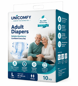 Couches culottes jetables imprimées Wellcare <span class=keywords><strong>pour</strong></span> hommes avec protection anti-fuite 3D, tissu non tissé doux et respirant - Product Image 1