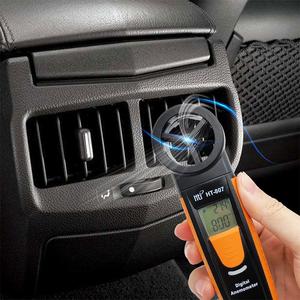 Mini kỹ thuật số máy đo gió LCD cầm tay Lưu lượng không khí Tester gió tốc độ <span class=keywords><strong>Meter</strong></span> đo tốc độ gió nhiệt độ đo HTI hoặc OEM Độ chính xác - Product Image 5