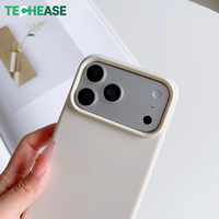 Vente en gros de coques de téléphone en silicone personnalisées avec logo, coques de téléphone anti-chute pour iPhone 18 Pro Max, coques de téléphone pour toute la série iPhone