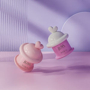 Pintalabios Kawaii con cabezal aplicador de silicona, tubo de pintalabios lindo recargable vacío logotipo personalizado embalaje privado - Product Image 2