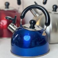 Zhenneng Bouilloire sifflante en acier inoxydable de qualité alimentaire Bouilloire à thé et café avec poignée en bakélite
