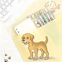 Carpeta de Archivo de PVC Personalizada, Colorida, Multitono, Carcasa de Plástico Flexible, Hoja de Datos de la Tienda, Carpeta de Clasificación de Documentos de Oficina