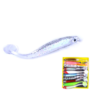 Horizon 4.3in 0.17oz leurres de pêche en plastique appâts souples en vrac Iscas Artificiais Pesca leurres de pêche en plastique souple appât - Product Image 4