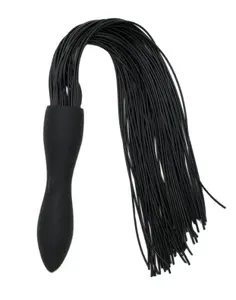 AVA 48 CM azotes PU cuero Bondage látigo con espada mango Lash fetiche Flogger caballo adulto BDSM esclavo juguetes sexuales