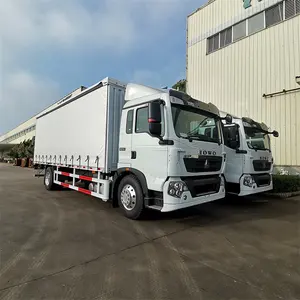 Licht Flat Bed Cargo Truck Sinotruk Diesel Cargo Truck Flatbed Truck Maleisië