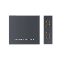 Nuevo Divisor de Señal 1 Entrada 2 Salidas, 1 Puerto de Entrada 4 Puertos de Salida DC 4K/2K 30Hz MT-SP102M/MT-SP104M para Laptop