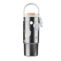 Tumbler Titanium 480ml Dinding Ganda Vakum Terisolasi 12-24 Jam Isolasi Termal Anti Bocor Bebas BPA Tidak Mentransfer Rasa Teh
