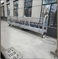 Plateforme suspendue en alliage d'aluminium ZLP800 pour le nettoyage des murs extérieurs