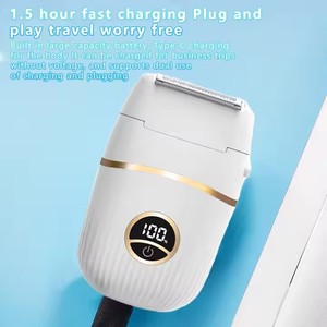 Electric Lady Shaver Safety Hair <b>Puller</b> Armpit Shaving Painless Bikini Trimmer Facial Hair Removal Legs Underarm Household USB - Product Image 5