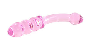 Pink Glass Butt Inset Juguete sexual masculino <span class=keywords><strong>Anal</strong></span> Hook Pleasure Plug Fábrica DE SEGURIDAD femenina para pareja - Product Image 4