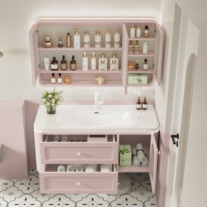 Système de rangement pour armoires de salle de bain bien conçu, miroir et matériaux durables pour un usage quotidien-Armoire de salle de bain - Product Image 6
