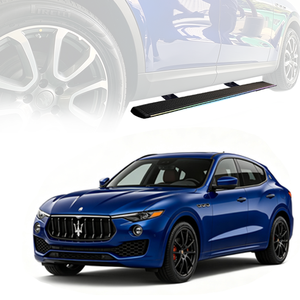 Marchepieds électriques rétractables en aluminium WJ pour Maserati Levante 2016-2023, marchepieds électriques de haute qualité, garantie de 2 ans - Product Image 1