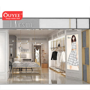 Signore Negozio di Abbigliamento Interior Design Mobili Boutique Negozio di Abbigliamento Rack Negozio di Idee di Design Per Negozio di Abbigliamento - Product Image 5