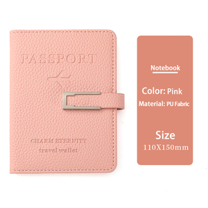 <span class=keywords><strong>Set</strong></span> de Regalo de Viaje de Cuero PU con Logotipo Personalizado, Porta Pasaportes, Etiqueta para Equipaje, Cuaderno de Viaje, Bolígrafo Metálico, <span class=keywords><strong>Set</strong></span> de Regalo Corporativo - Product Image 3