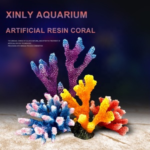 Decoración de acuario de estrellas de mar, ornamento de <span class=keywords><strong>coral</strong></span> artificial de resina grande personalizado de fábrica, a la venta - Product Image 6
