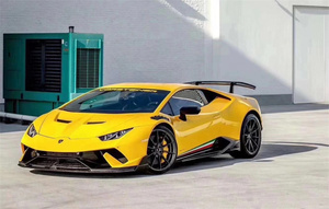 Kit carrozzeria interamente in carbonio in stile Porformante 2014-2018 in fibra di carbonio accessori auto per Kit carrozzeria Lamborghini Huracan LP610 LP580 - Product Image 5