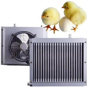 Üretici kanatlı hayvancılık ve sera su ısıtma yetiştiriciliği su sirkülasyon ısıtıcı radyatör Fan ile