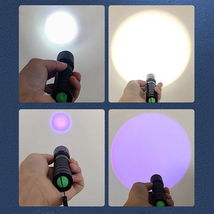 Kép ánh sáng hợp kim nhôm 10W LED đèn pin + 395nm UV đèn pin sạc UV Led đèn pin - Product Image 2