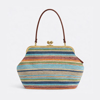 Sac à main de luxe pour femme, grand format, style pochette, avec fermoir crocodile, design alligator, collection 2026