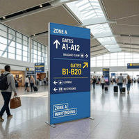 Boîte à lumière Seg, toile de fond suspendue, affichage, photographie, publicité, boîte à lumière avec cadre en aluminium - Portable, LED haute luminosité