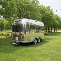Camion de restauration rapide personnalisé 2026, chariot mobile BBQ et café, camion de tacos, cuisine entièrement équipée, remorque alimentaire extérieure