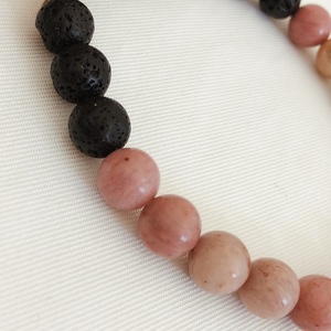 New Fai da Te Della Lega Lettera Crediate <span class=keywords><strong>Rosa</strong></span> <span class=keywords><strong>Quarzo</strong></span> Del Braccialetto di Fascino - Product Image 3