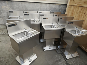 Equipo Industrial ZBHT para Línea de Sacrificio con Lavamanos, Esterilizador de Cuchillos y Pedal para Plantas de Procesamiento de Carne - Product Image 6