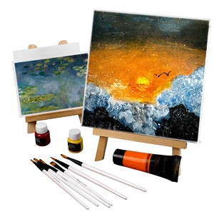 Ensemble de pinceaux d'artiste en nylon pour <span class=keywords><strong>peinture</strong></span> acrylique blanche, pour aquarelle, huile, acrylique, pour débutants et professionnels - Product Image 5