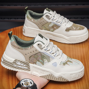 SFS 39-44 Chaussures de sport pour hommes à semelles épaisses antidérapantes, confortables, décontractées, style marche, course à pied, chaussures de mode pour hommes - Product Image 5