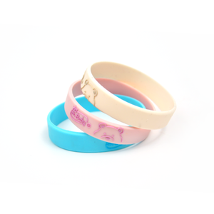 Gioielli all'ingrosso per bambini adulti cartone animato in rilievo personalizzato il tuo braccialetto di gomma braccialetto cinturino da polso in Silicone - Product Image 5