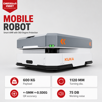 Robot mobile autonome efficace de 600 kg, AMR multi-navigation pour la manutention automatique des matériaux en usine et entrepôt