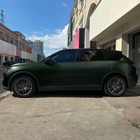 Película de TPU Verde Oscuro Satinado Económica Prelatek, Auto-Reparable con Calor y Alta Resistencia a la Intemperie